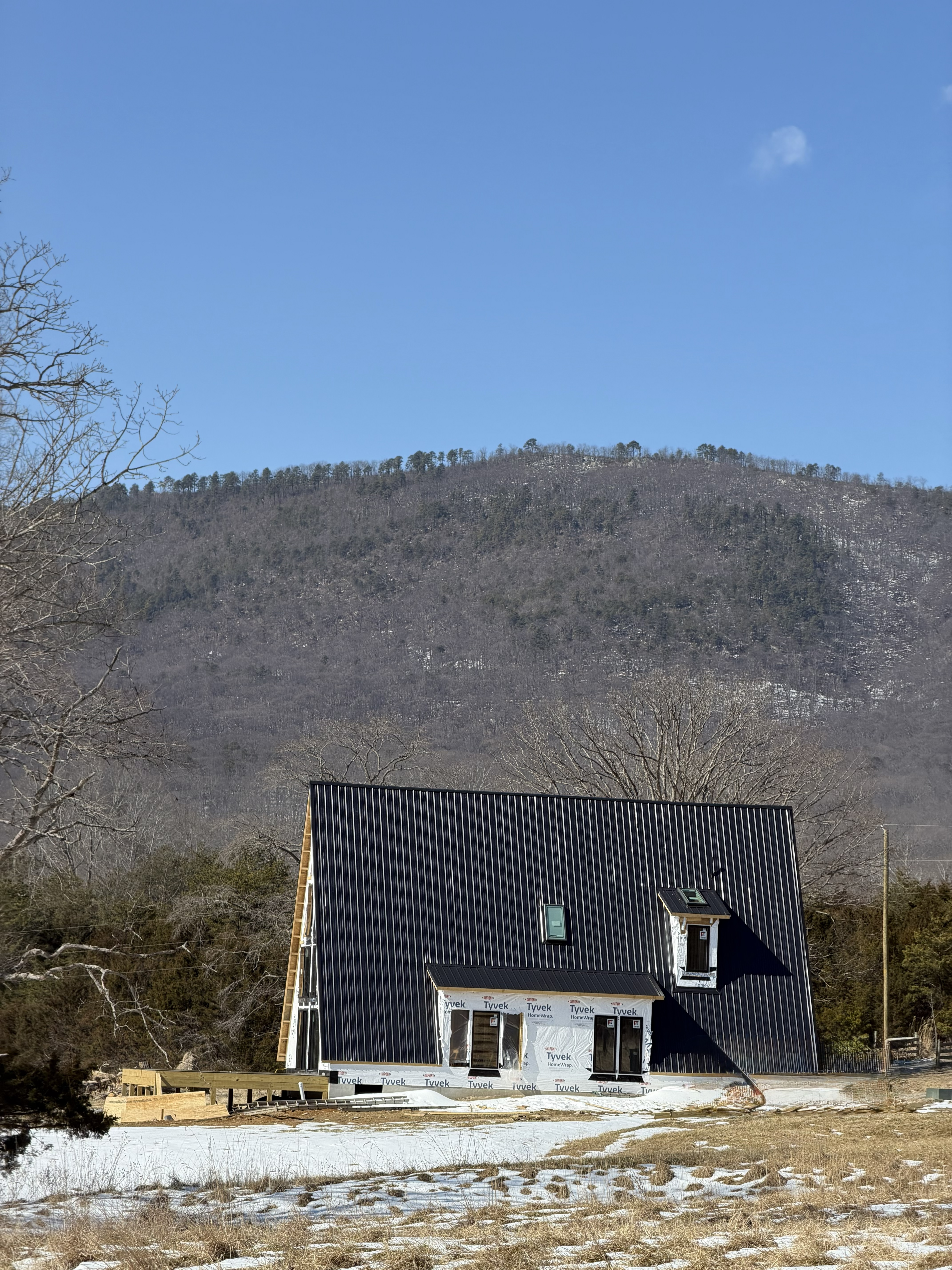 HOM Villas with Blue Ridge mountain backdrop